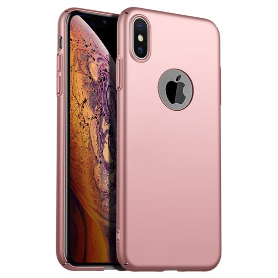 Microsonic Apple iPhone XS Max Kılıf Premium Slim Rose Gold