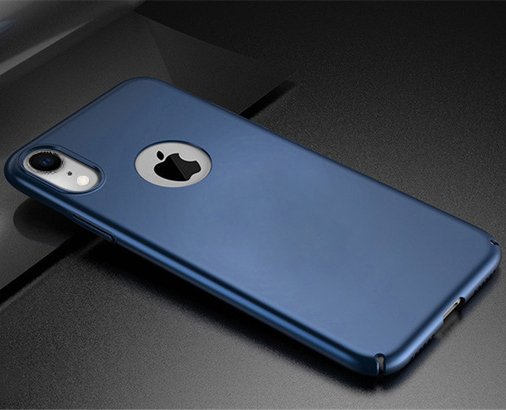 Microsonic Apple iPhone XR Kılıf Premium Slim Lacivert