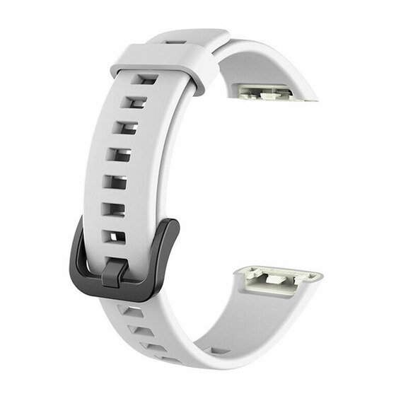 Microsonic Huawei Band 6 Kordon, Silicone Sport Band Beyaz