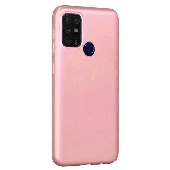 Microsonic Matte Silicone Casper Via F20 Kılıf Rose Gold