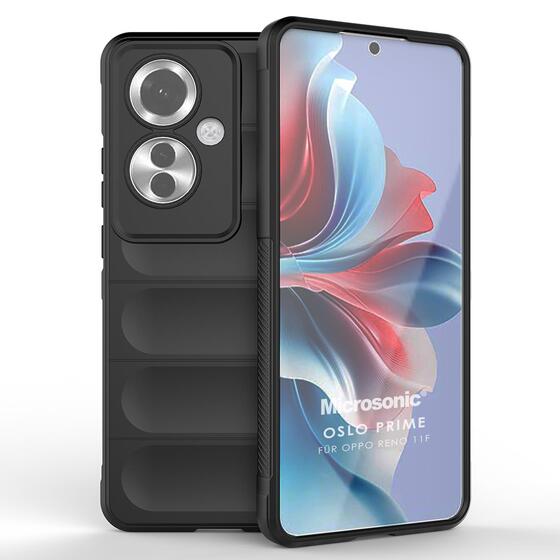 Microsonic Oppo Reno 11F Kılıf Oslo Prime Siyah