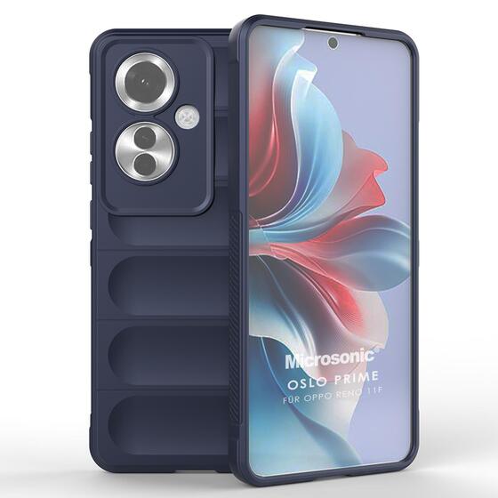 Microsonic Oppo Reno 11F Kılıf Oslo Prime Lacivert
