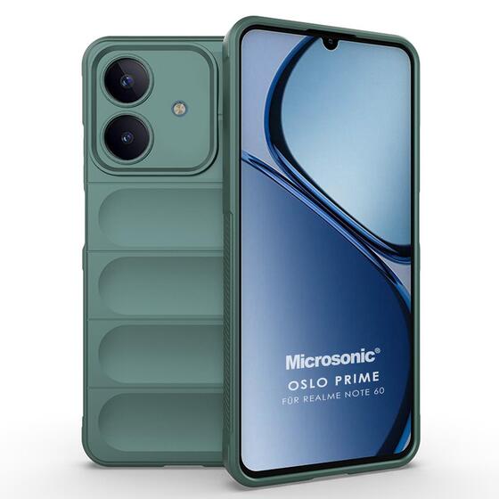 Microsonic Realme Note 60 Kılıf Oslo Prime Yeşil