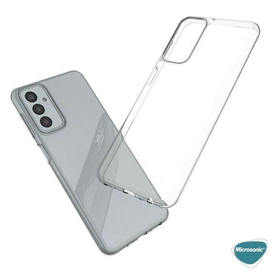 Microsonic Samsung Galaxy M23 Kılıf Transparent Soft Şeffaf