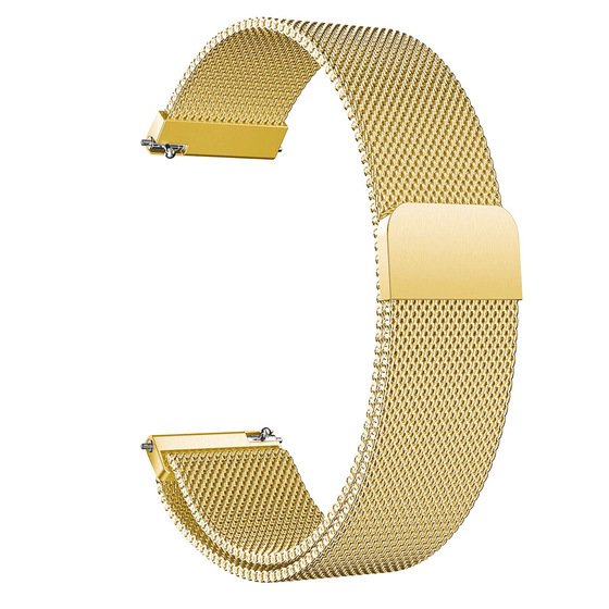 Microsonic Samsung Galaxy Watch 4 Classic 42mm Milanese Loop Kordon Gold