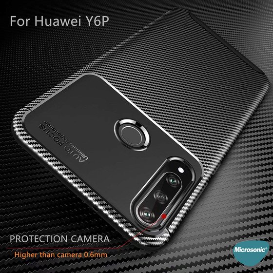 Microsonic Huawei Y6P Kılıf Legion Series Siyah