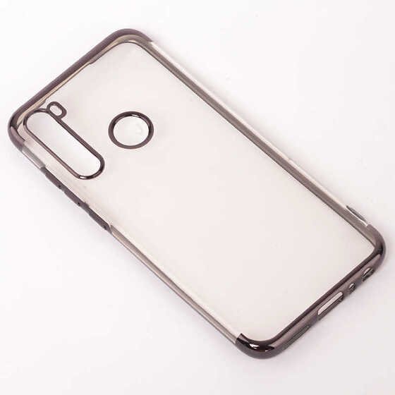 Microsonic Xiaomi Redmi Note 8 Kılıf Skyfall Transparent Clear Siyah