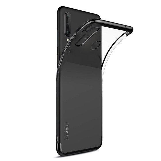 Microsonic Huawei P30 Lite Kılıf Skyfall Transparent Clear Siyah