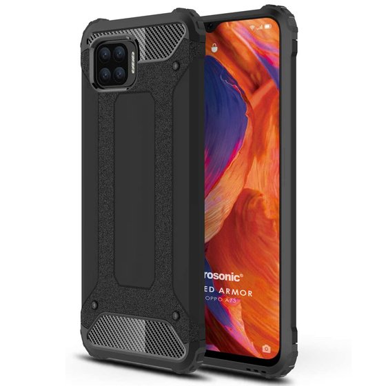 Microsonic Oppo A73 Kılıf Rugged Armor Siyah