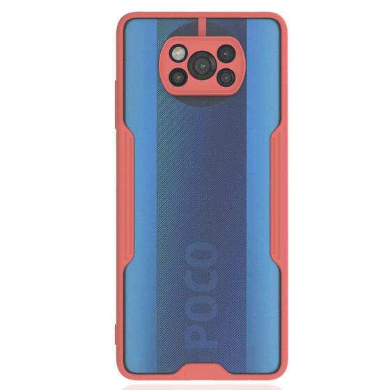 Microsonic Xiaomi Poco X3 Pro Kılıf Paradise Glow Pembe