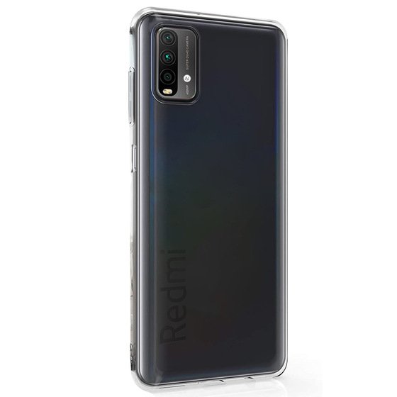 Microsonic Xiaomi Redmi Note 9 4G Kılıf Transparent Soft Beyaz