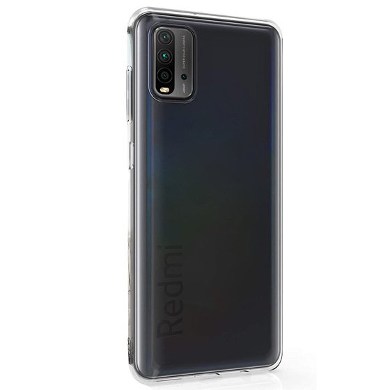 Microsonic Xiaomi Redmi 9T Kılıf Transparent Soft Beyaz