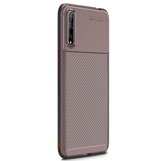 Microsonic Huawei P Smart S Kılıf Legion Series Kahverengi