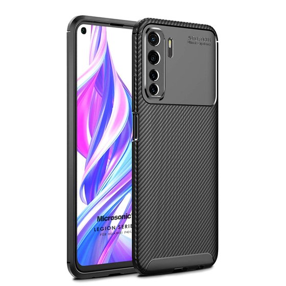 Microsonic Huawei P40 Lite 5G Kılıf Legion Series Siyah