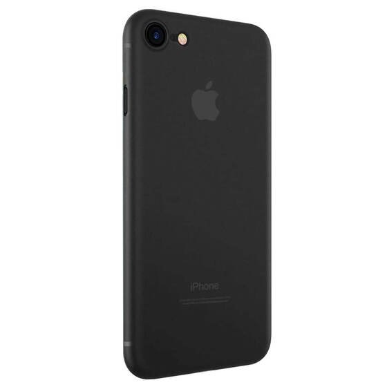 Microsonic Apple iPhone SE 2020 Kılıf Peipe Matte Silicone Siyah