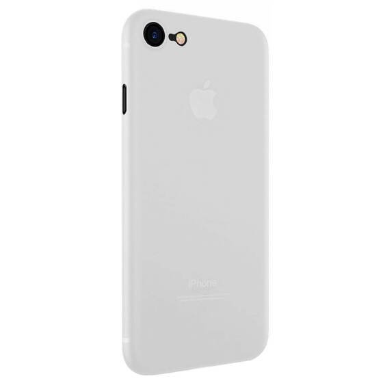 Microsonic Apple iPhone SE 2020 Kılıf Peipe Matte Silicone Beyaz