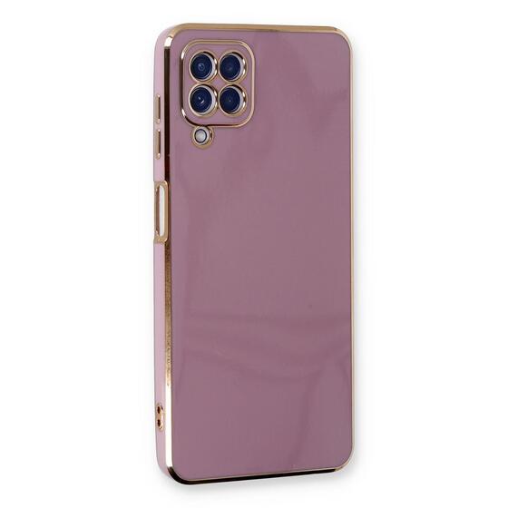 Microsonic Samsung Galaxy M33 Kılıf Olive Plated Lila