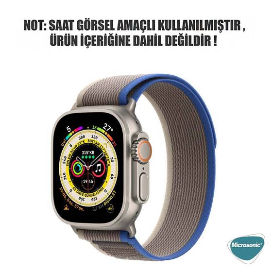 Microsonic Apple Watch Ultra Kordon Trail Loop Kahverengi