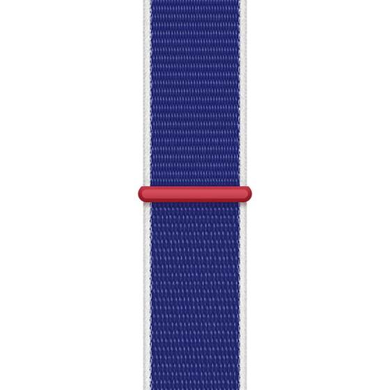 Microsonic Apple Watch SE 2022 40mm Hasırlı Kordon Woven İtalya International Collection Spor Loop