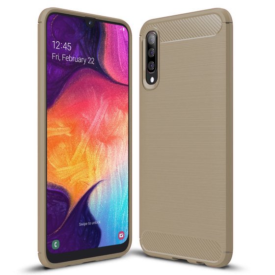 Microsonic Samsung Galaxy A50 Kılıf Room Silikon Gri