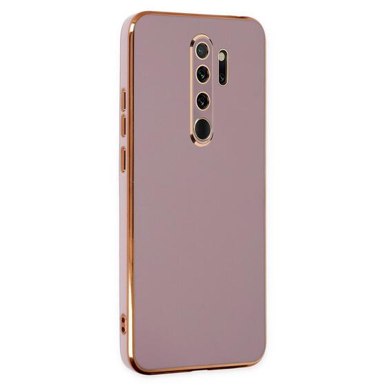 Microsonic Xiaomi Redmi Note 8 Pro Kılıf Olive Plated Lila