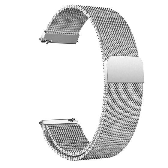 Microsonic Garmin Forerunner 645 Milanese Loop Kordon Gümüş