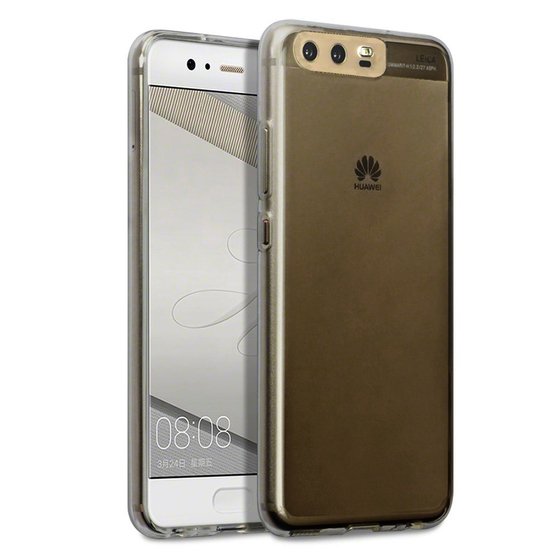 Microsonic Huawei P10 Kılıf Transparent Soft Siyah