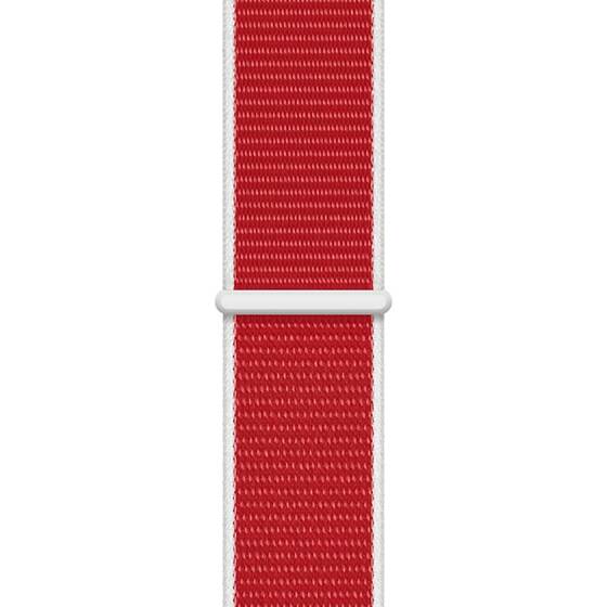 Microsonic Apple Watch SE 2022 40mm Hasırlı Kordon Woven Danimarka International Collection Spor Loop