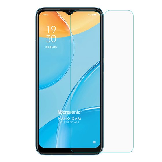 Microsonic Oppo A15s Nano Glass Cam Ekran Koruyucu