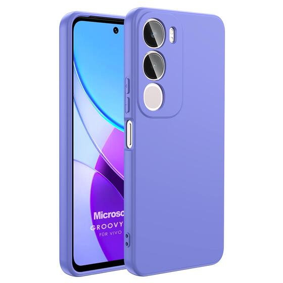 Microsonic Vivo Y19s Kılıf Groovy Soft Lila