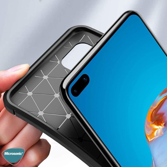 Microsonic Huawei P40 Kılıf Legion Series Kahverengi