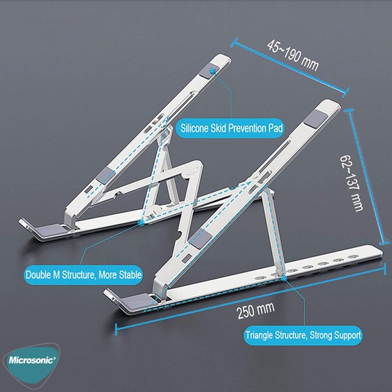 Microsonic Adjustable Laptop Standı