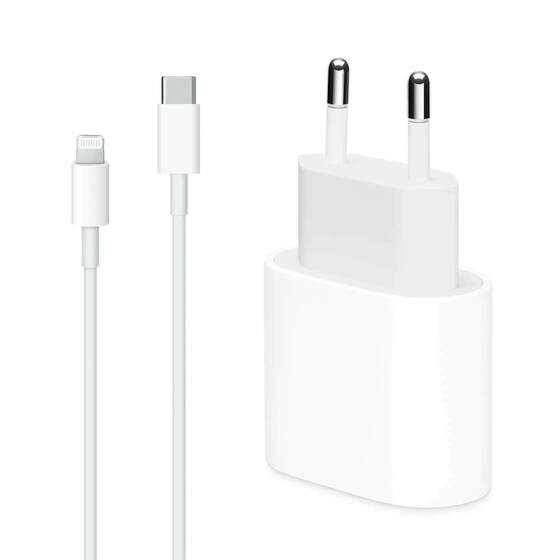 Microsonic Apple iPhone 13 Mini Lightning To Type-C 2 in 1 Şarj Seti