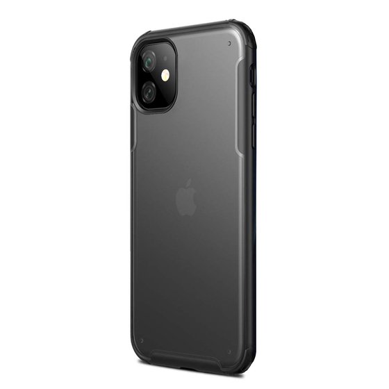 Microsonic Apple iPhone 11 (6.1'') Kılıf Frosted Frame Siyah