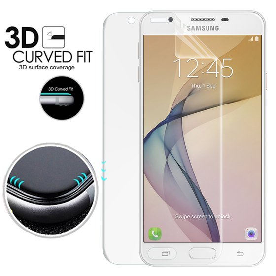 Microsonic Samsung Galaxy J7 Prime 2 Ön + Arka Kavisler Dahil Tam Ekran Kaplayıcı Film