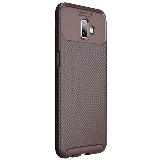 Microsonic Samsung Galaxy J6 Plus Kılıf Legion Series Kahverengi