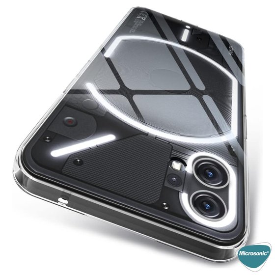 Microsonic Nothing Phone 2 Kılıf Transparent Soft Şeffaf