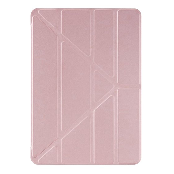 Microsonic Samsung Galaxy Tab S9 Ultra X910 Kılıf Origami Pencil Rose Gold