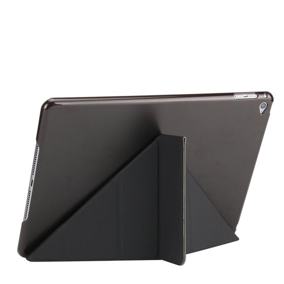 Microsonic Apple iPad Air 2 (A1566-A1567) Folding Origami Design Kılıf Siyah