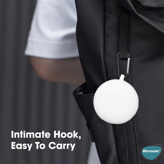 Microsonic Honor Choice Earbuds X5 Kılıf Askılı Mat Silikon Siyah