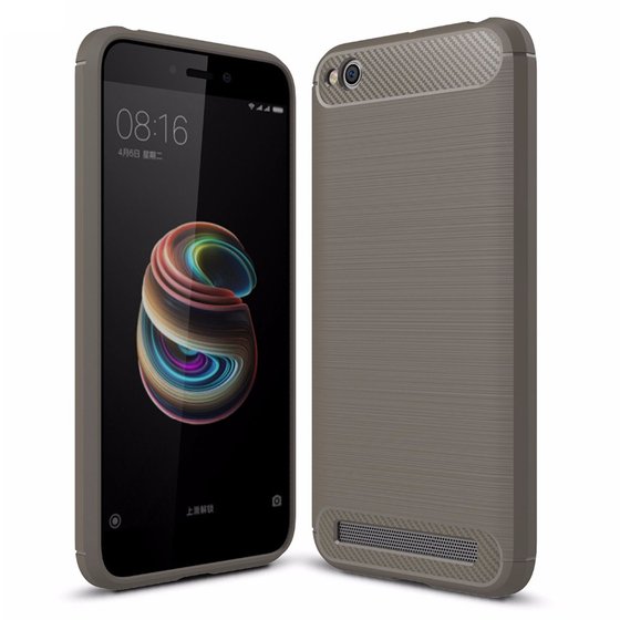 Microsonic Xiaomi Redmi 5A Kılıf Room Silikon Gri