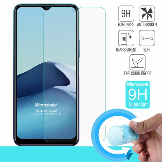 Microsonic Vivo Y11s Nano Glass Cam Ekran Koruyucu