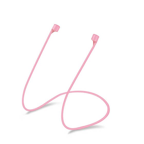 Microsonic Apple AirPods Pro Neck Rope Silicone Pembe