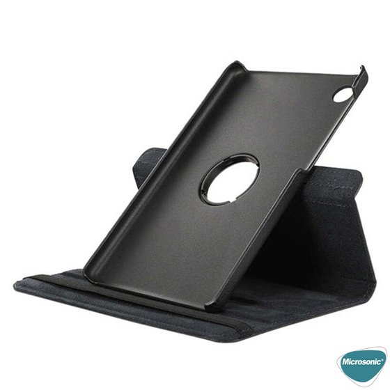 Microsonic Lenovo Tab M8 TB-8505F 8`` Kılıf (ZA5G0100TR) 360 Rotating Stand Deri Pembe