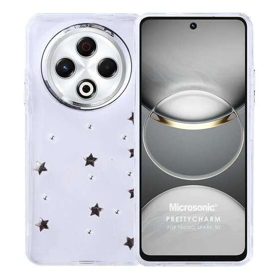Microsonic TECNO Spark 30 4G Kılıf PrettyCharm Star