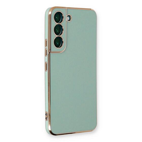 Microsonic Samsung Galaxy S22 Plus Kılıf Olive Plated Yeşil