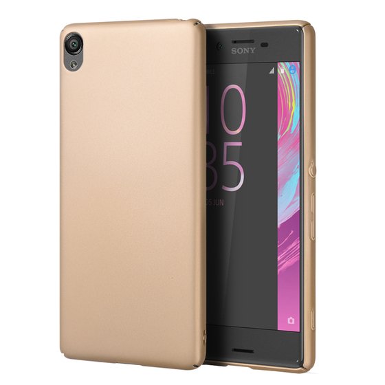 Microsonic Sony Xperia X Kılıf Premium Slim Gold