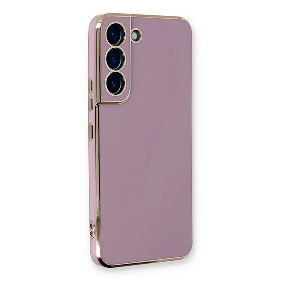 Microsonic Samsung Galaxy S22 Plus Kılıf Olive Plated Lila