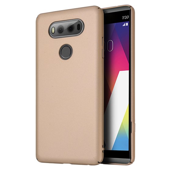 Microsonic LG V20 Kılıf Premium Slim Gold