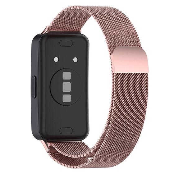 Microsonic Huawei Band 9 Milanese Loop Kordon Pembe